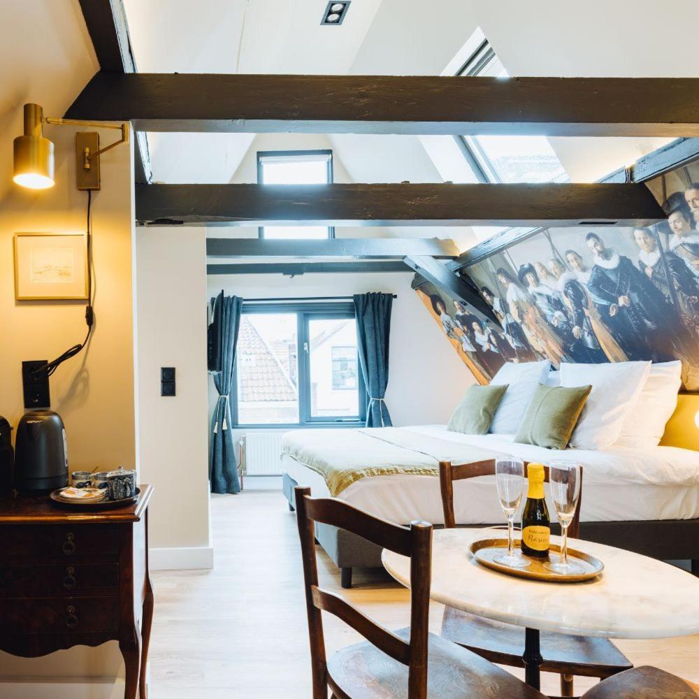 Lok Historics Luxury Art-Inspired Loft In Historic City Centre! Haarlem Dış mekan fotoğraf